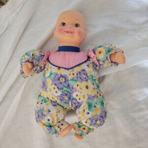 Kinder-Garden Babies Mattel 1999 blue yellow eyes Sally Sunflower? toy Doll VGC